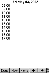 schedule today