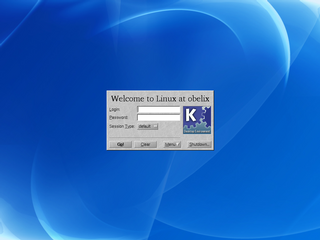 KDE Login